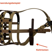 Kehlriemen für Maulkorb