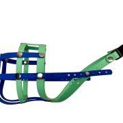 Maulkorb Nase frei Farben karibikgrün mittelblau