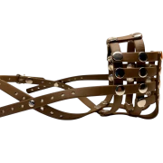 Maulkorb Nase frei FressSchutz oMaulkorb Nase frei FressSchutz coyote Nasenschonerlive Stirnriemen Nasenschoner