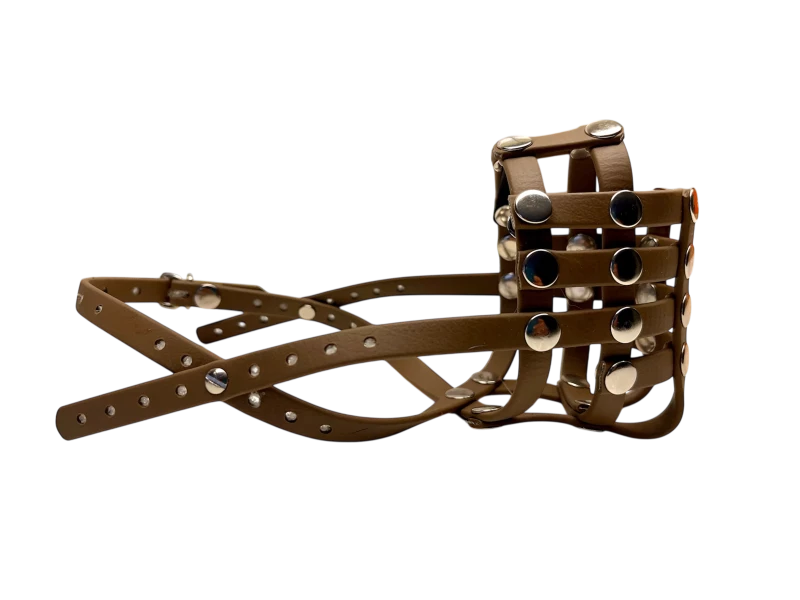 Maulkorb Nase frei FressSchutz coyote Nasenschoner